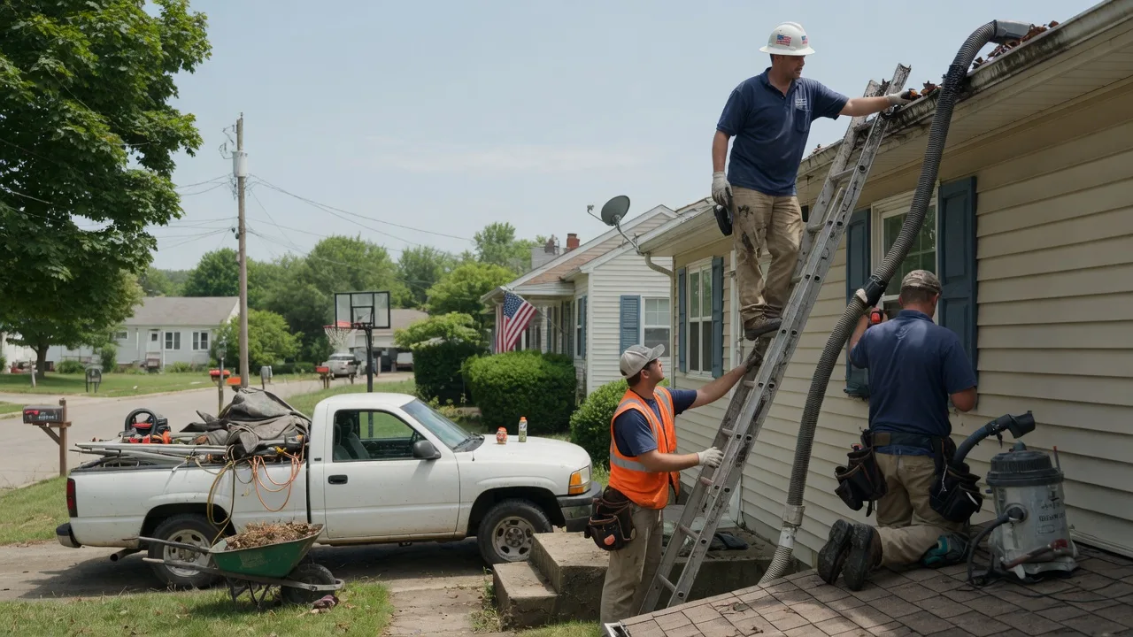 Gutter Installation in Middletown, IL near me